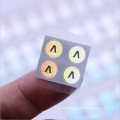 Printed Serial Barcode Number One Time Use Hologram Label Laser Sticker